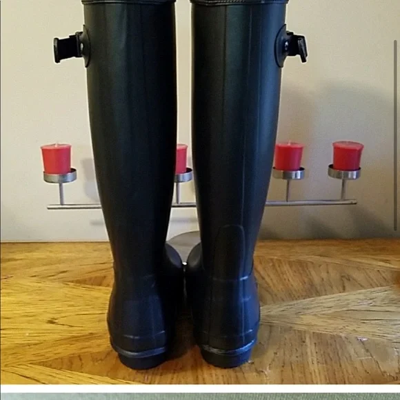 Hunter rain boots-black - Picture 3 of 4